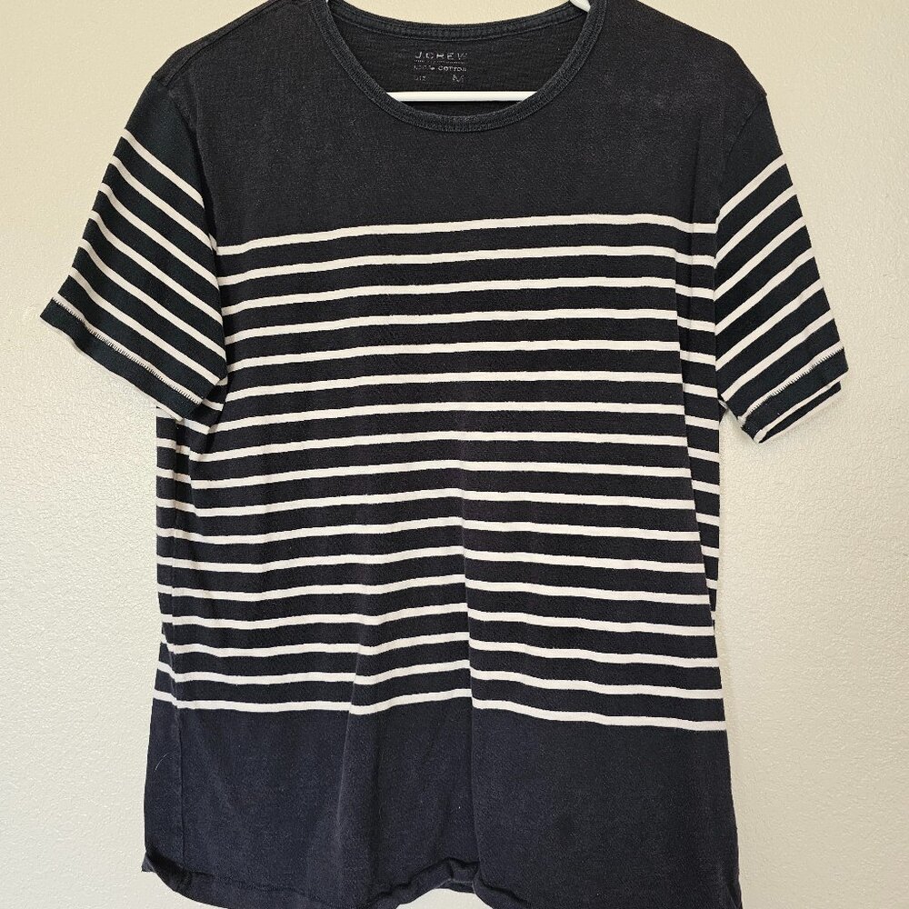 Navy striped tee